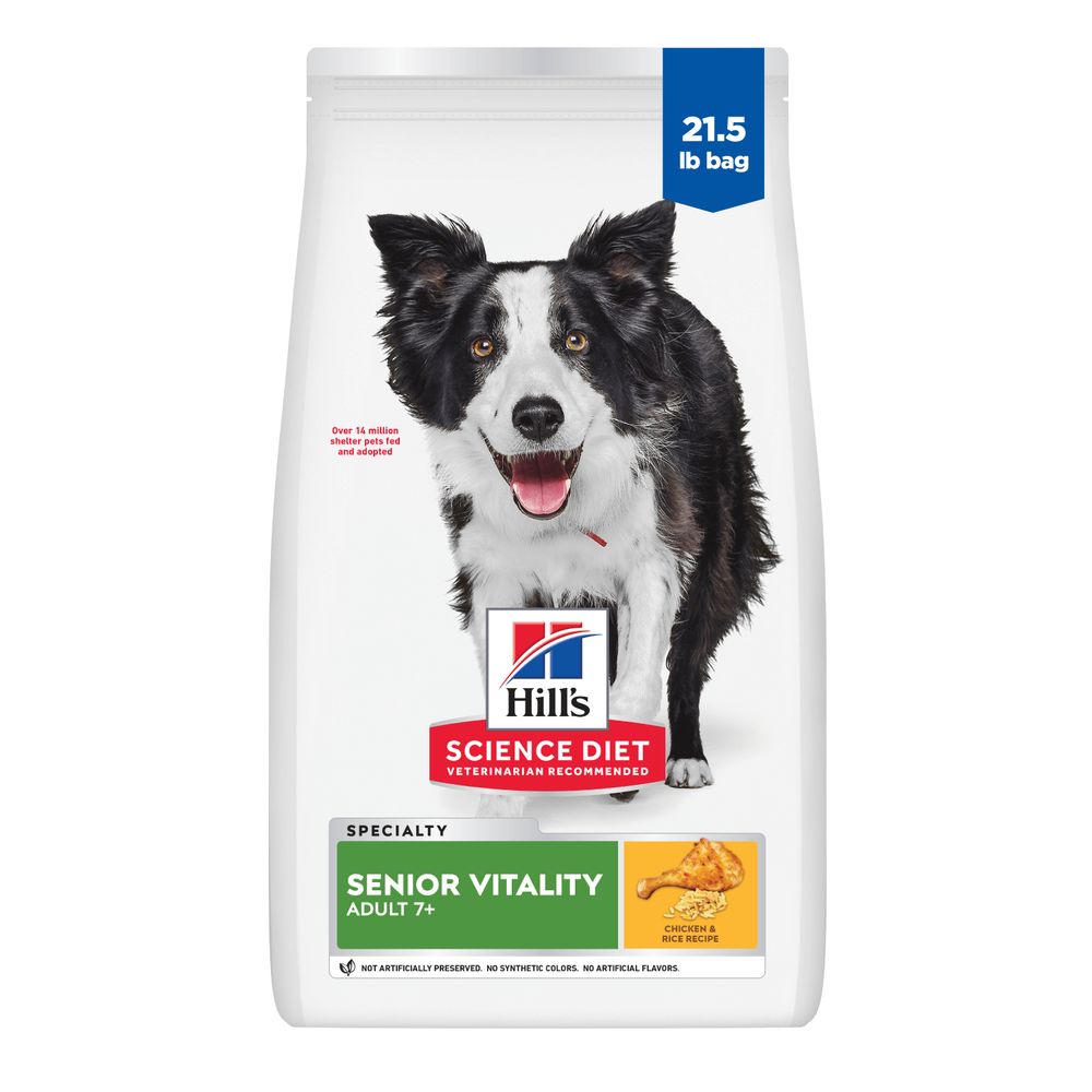 Adult 7+ Senior Vitality Dog Food