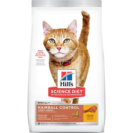 Adult Hairball Control Light Cat Food