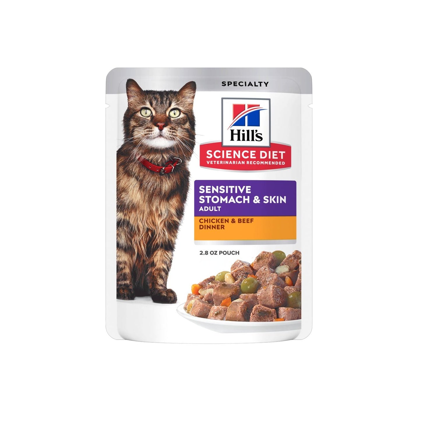 Adult Sensitive Stomach & Skin Cat Food