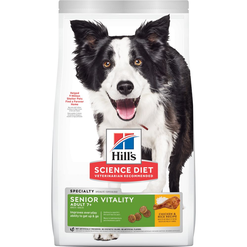 Adult 7+ Senior Vitality Dog Food