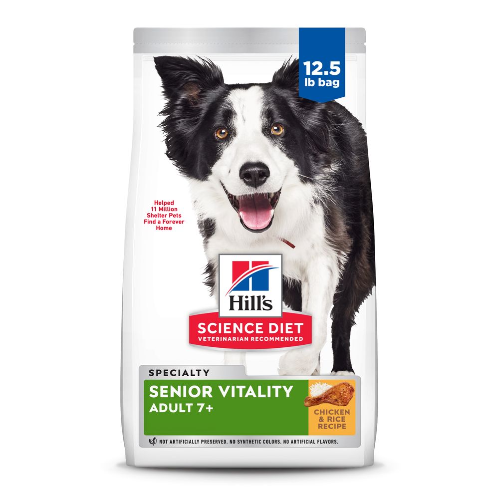 Adult 7+ Senior Vitality Dog Food