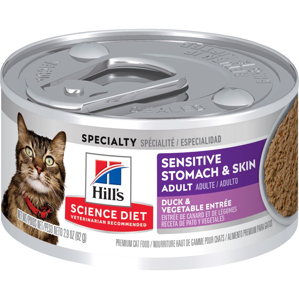 Adult Sensitive Stomach Skin Cat Food