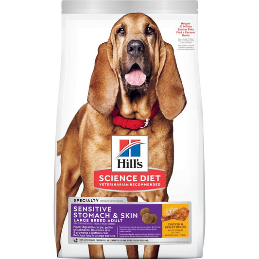 Adult Sensitive Stomach & Skin Large Breed Dog Food