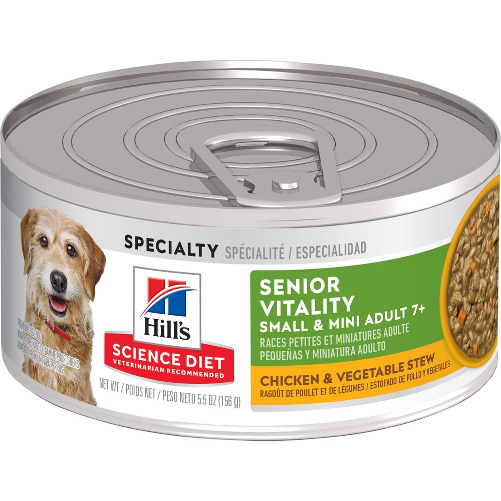 Adult 7+ Senior Vitality Small & Mini Dog Food