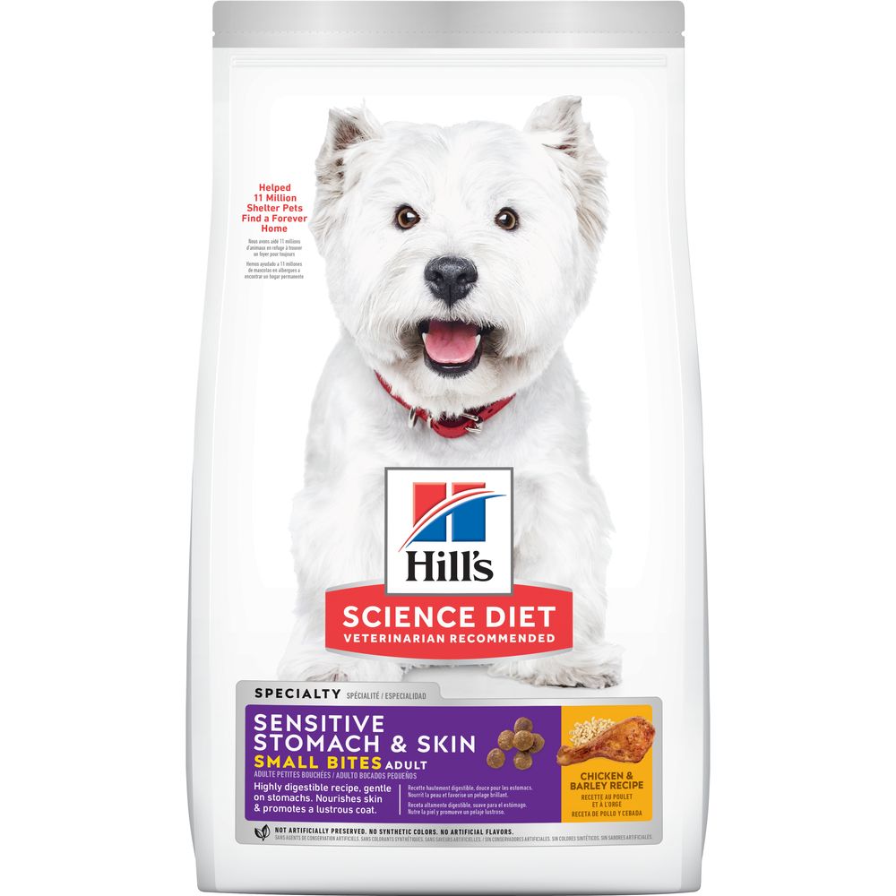 Adult Sensitive Stomach & Skin Small Bites Dog Food