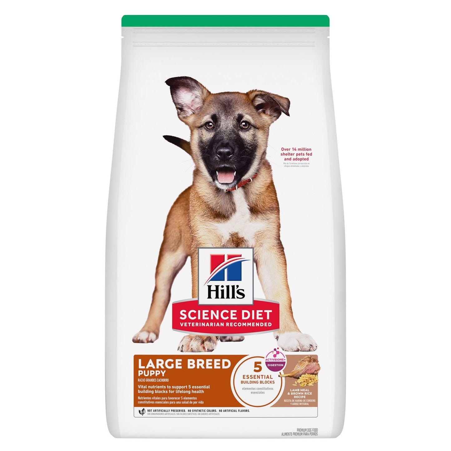 Hill’s Science Diet Puppy Large Breed Dry Dog Food, Lamb & Brown Rice Recipe, 30 lb Bag