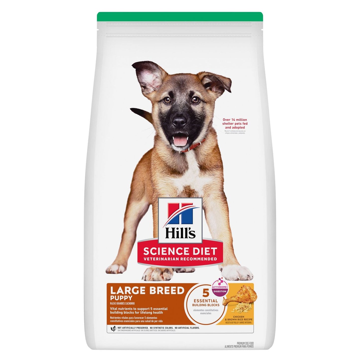 Hill’s Science Diet Puppy Large Breed Dry Dog Food, Chicken & Brown Rice Recipe, 27.5 lb Bag