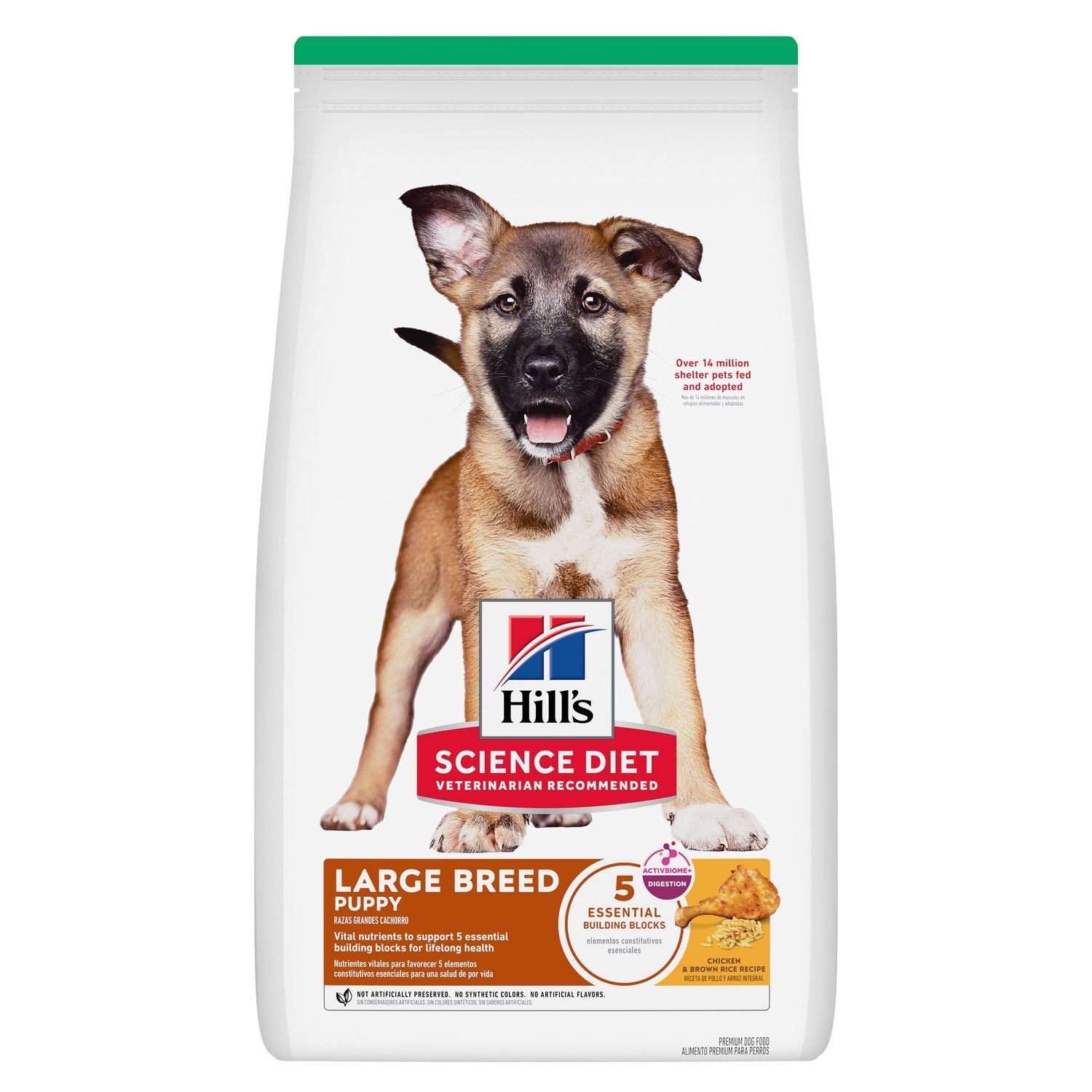 Hill’s Science Diet Puppy Large Breed Dry Dog Food, Chicken & Brown Rice Recipe, 27.5 lb Bag