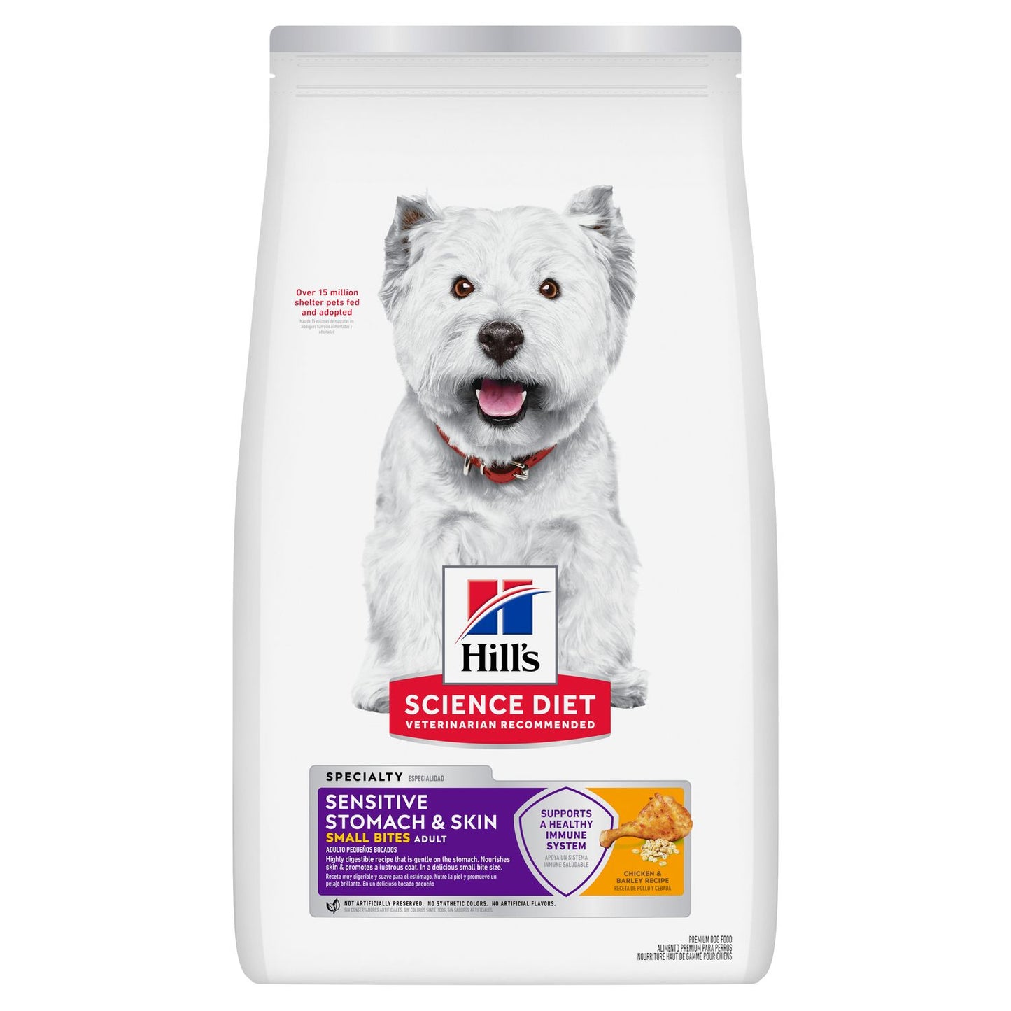 Adult Sensitive Stomach & Skin Small Bites Dog Food